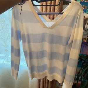 loft v-neck top